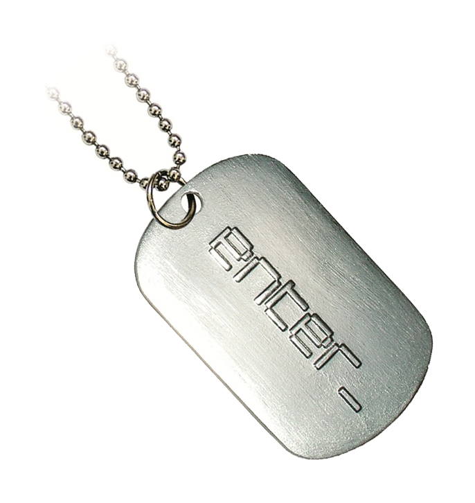 Embossed Dog Tag